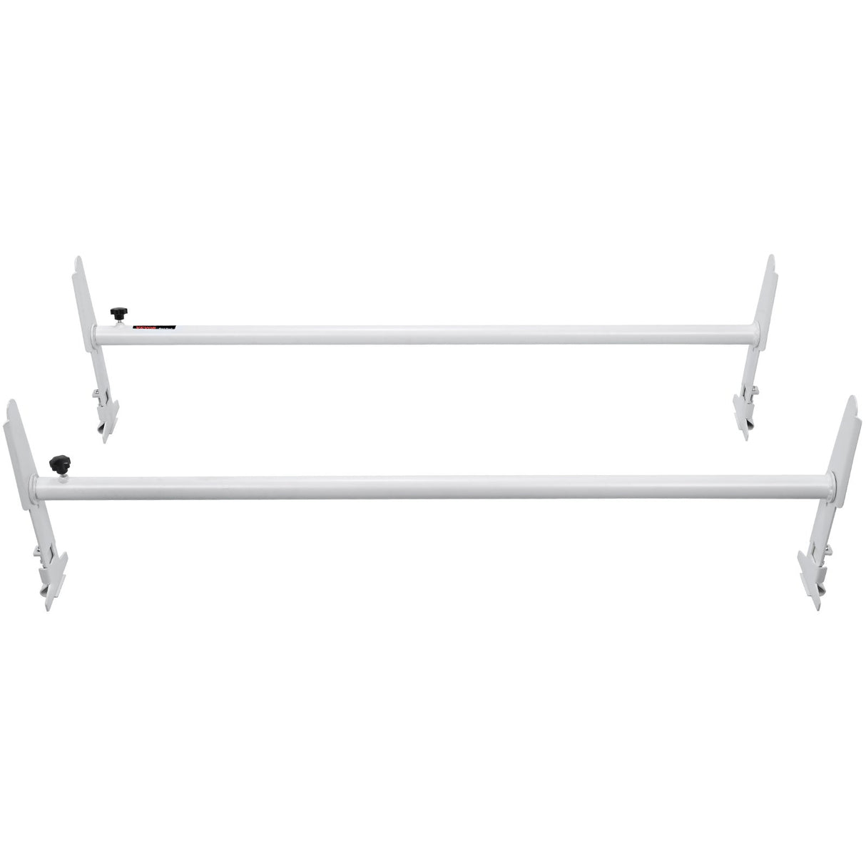 VEVOR 2-Bar Van Roof Ladder Rack Alloy Adjustable 47.2"-78.7" for Full-Size Vans