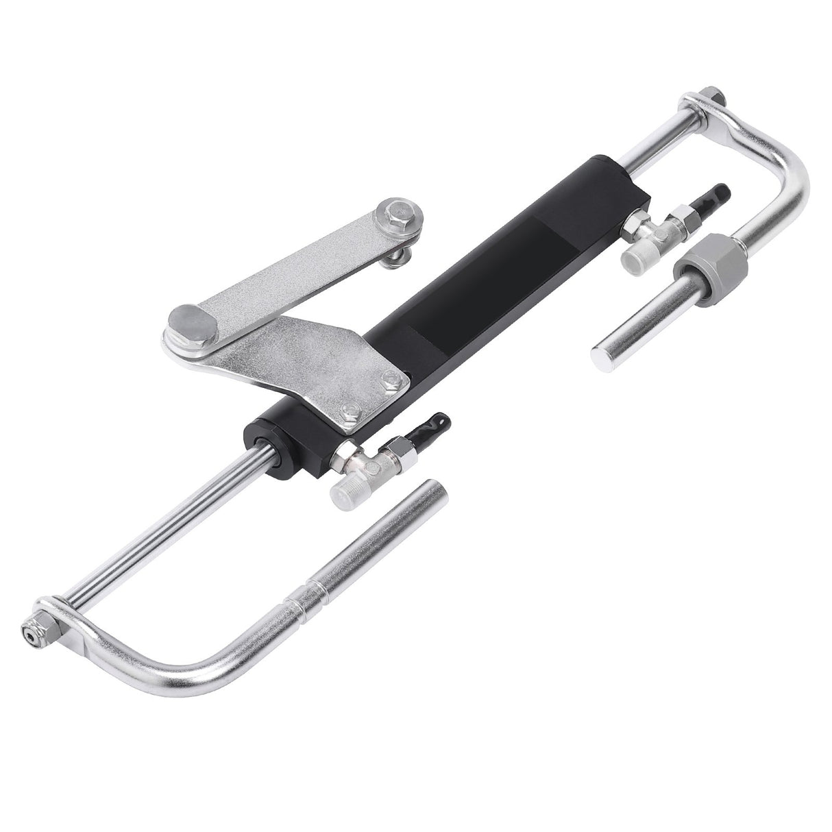 VEVOR Hydraulic Steering Kit 90HP Hydraulic Outboard Steering Kit with Helm Pump Cylinder Marine Steering System Kit