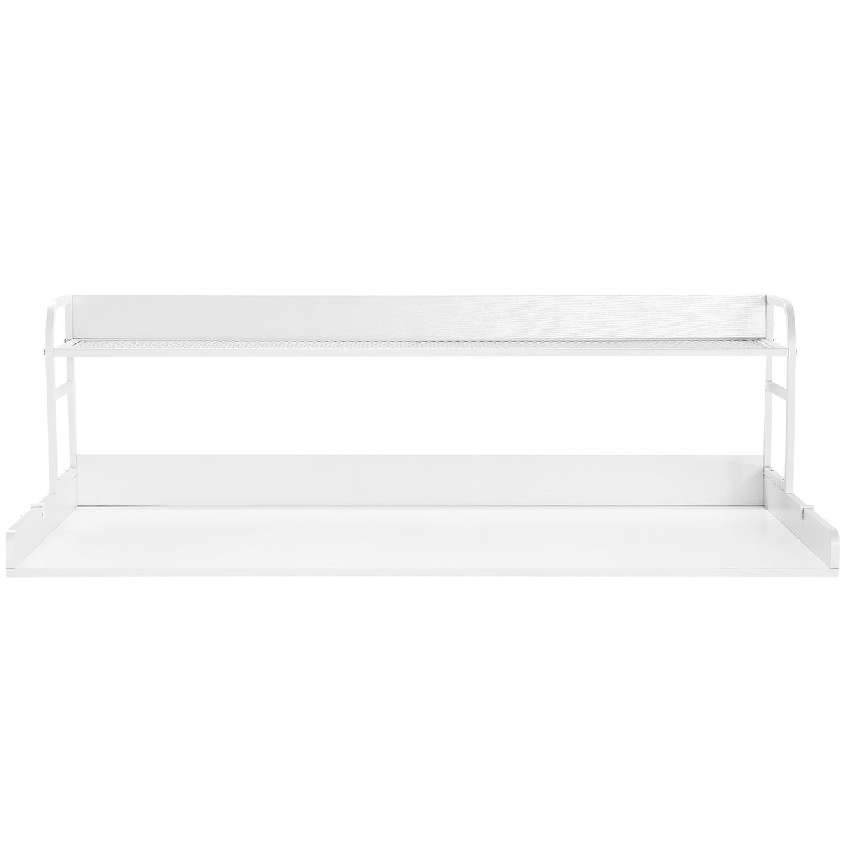 Washer Dryer Countertop with Shelf 54"x27" Wooden Washer Dryer Cover White
