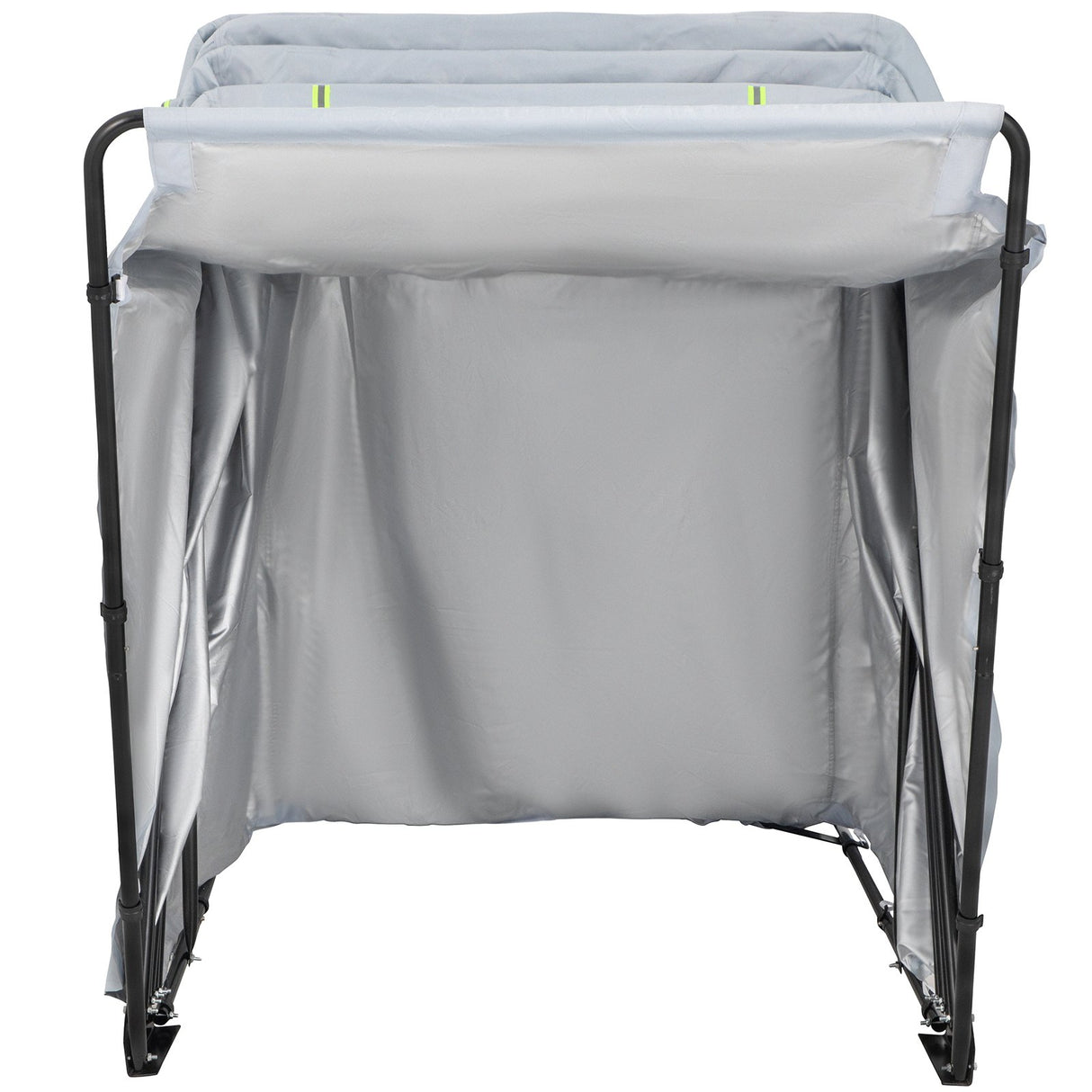 VEVOR Basket Truck, 8 Bushel Steel Canvas Laundry Basket, 3" Diameter Wheels Truck Cap Basket Canvas Laundry Cart Usually Used to Transport Clothes, Store Sundries Suitable for Hotel, Home, Hospital