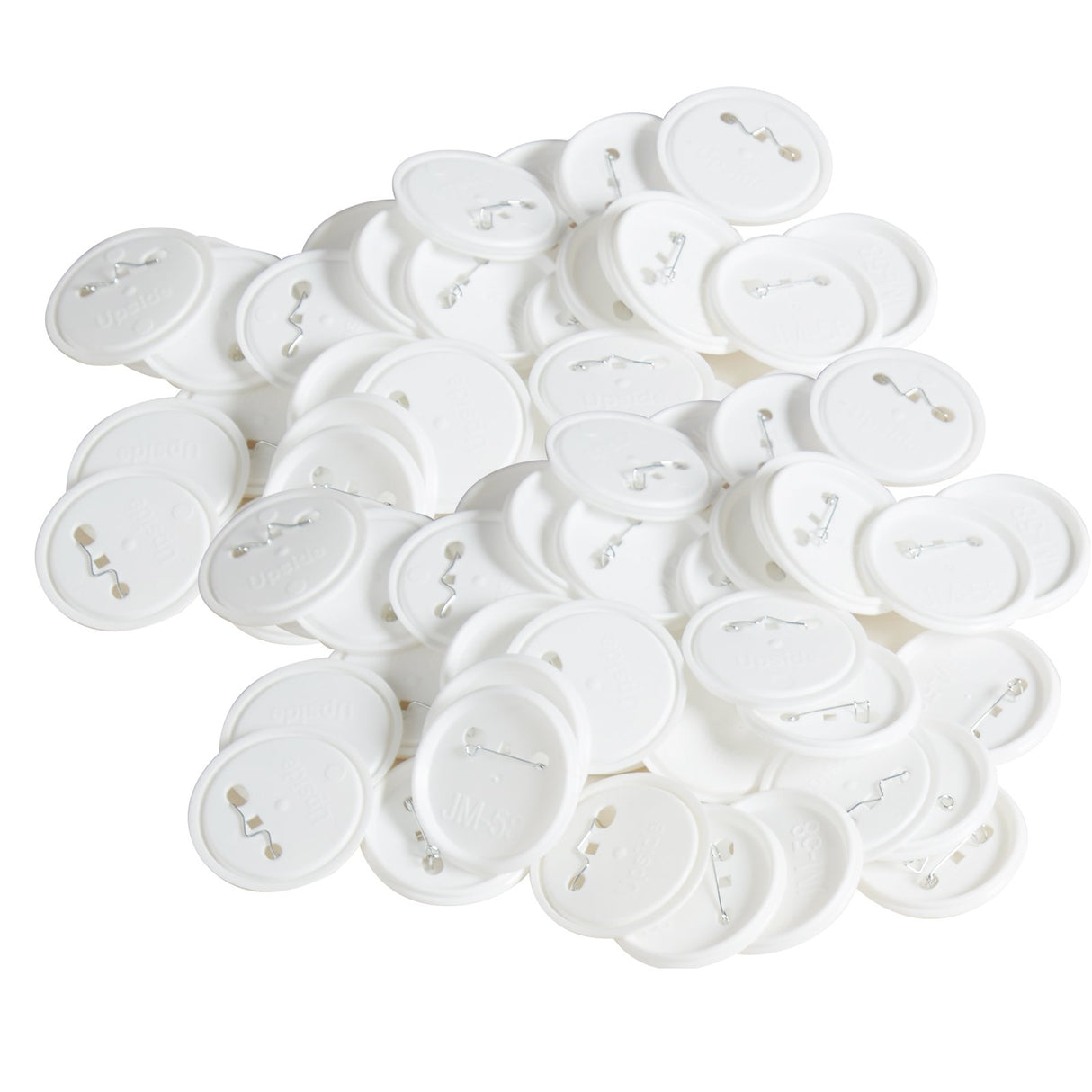 VEVOR 2.25" 58mm Button Badge Parts Supplies for Button Maker Machine 500 Sets