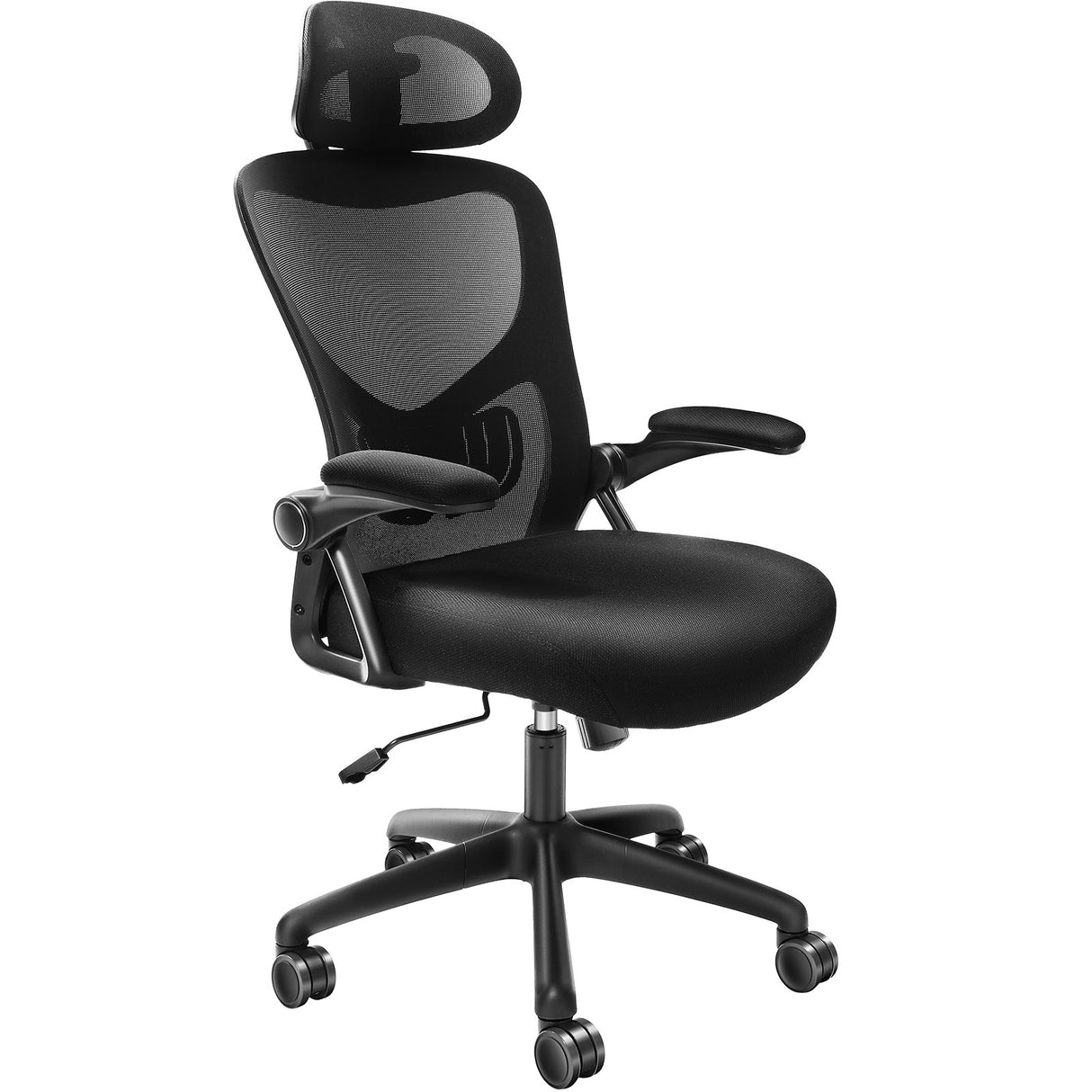 VEVOR Office Chair with Adjustable Lumbar Support High Back Ergonomic Desk Chair with Adjustable Headrest 2D Armrest Ergonomic Office Chair Backrest Computer Chair for Home Office