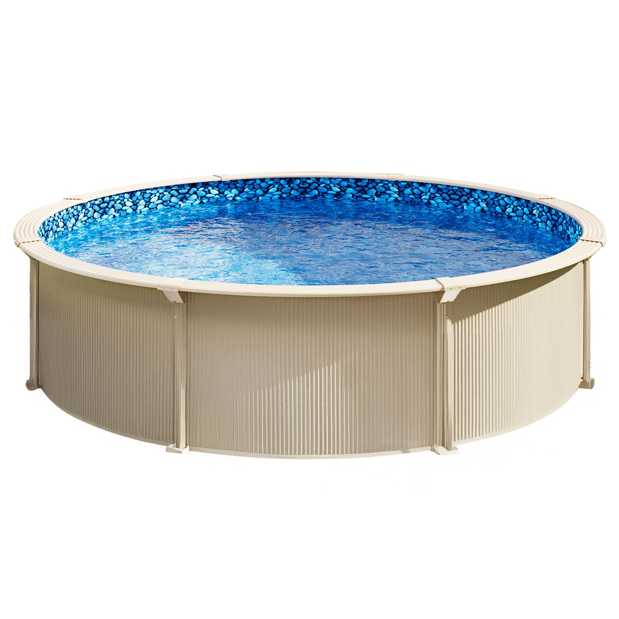 VEVOR Round Pool Liner 24ft Overlap Style Pool Liner 54in Wall Height