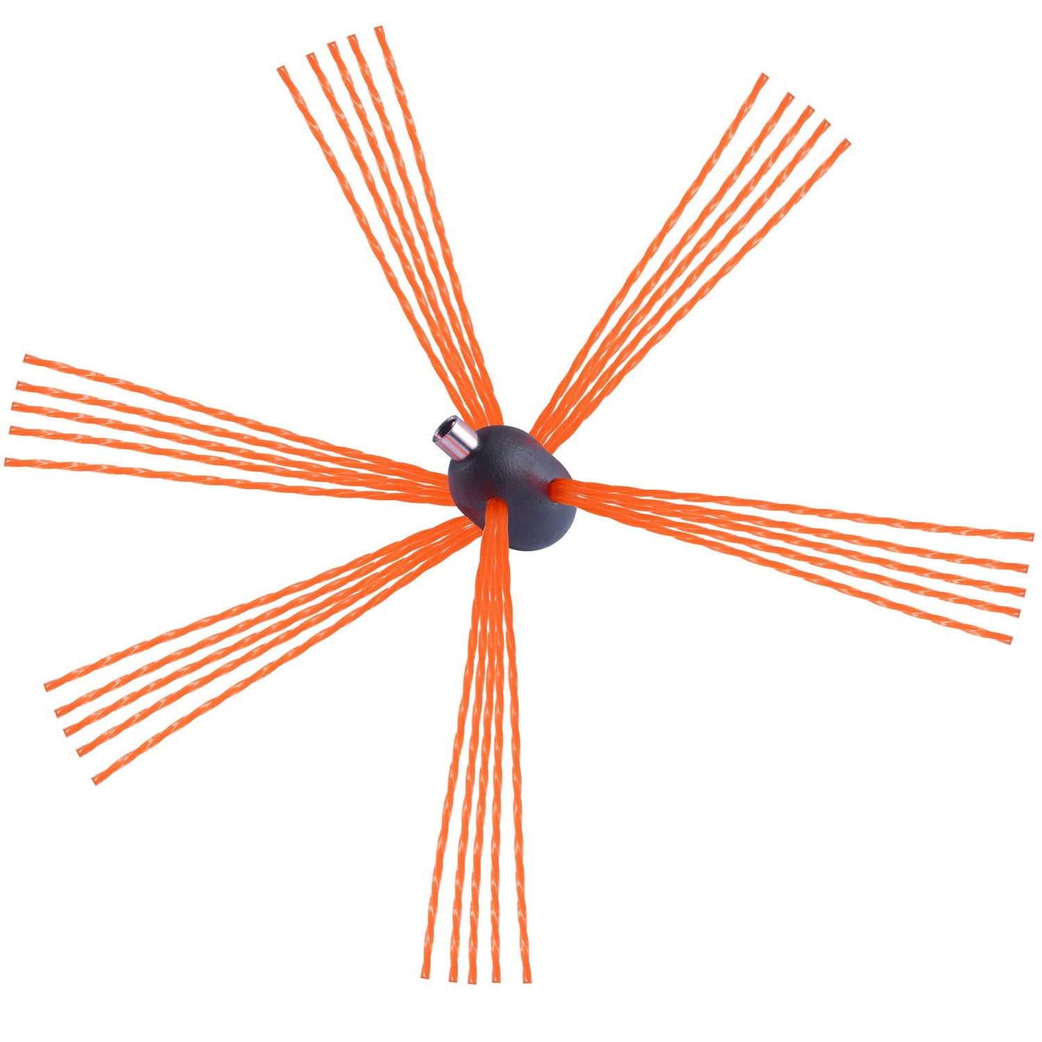 VEVOR 9 m Chimney Sweep Kit, w/ 9 Reinforced Nylon Flexible Rods, Ergonomic Chimney Cleaning Brush, 360-Degree Brush Chimney Cleaner, Rich Accessories for Fireplace Flue Home Use Fits most Pipes