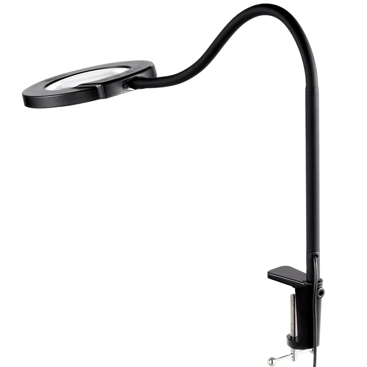 5X Floor Magnifying Glass with Light and Stand Flexible Gooseneck LED