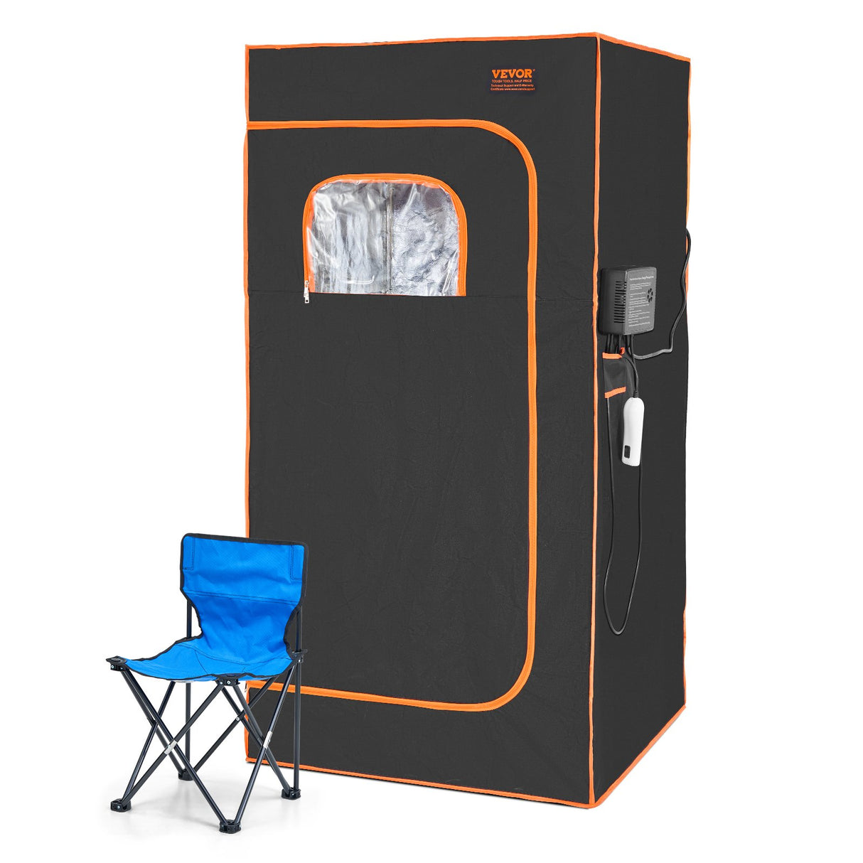 Sauna Tent Far Infrared 1400W Personal Home Spa Loss Weight Detox Therapy