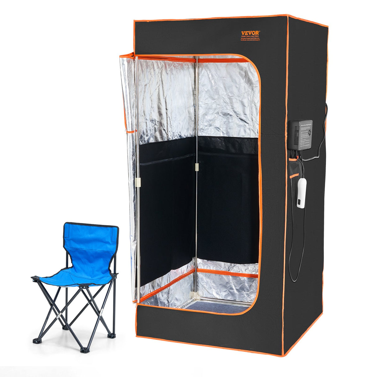 Sauna Tent Far Infrared 1400W Personal Home Spa Loss Weight Detox Therapy