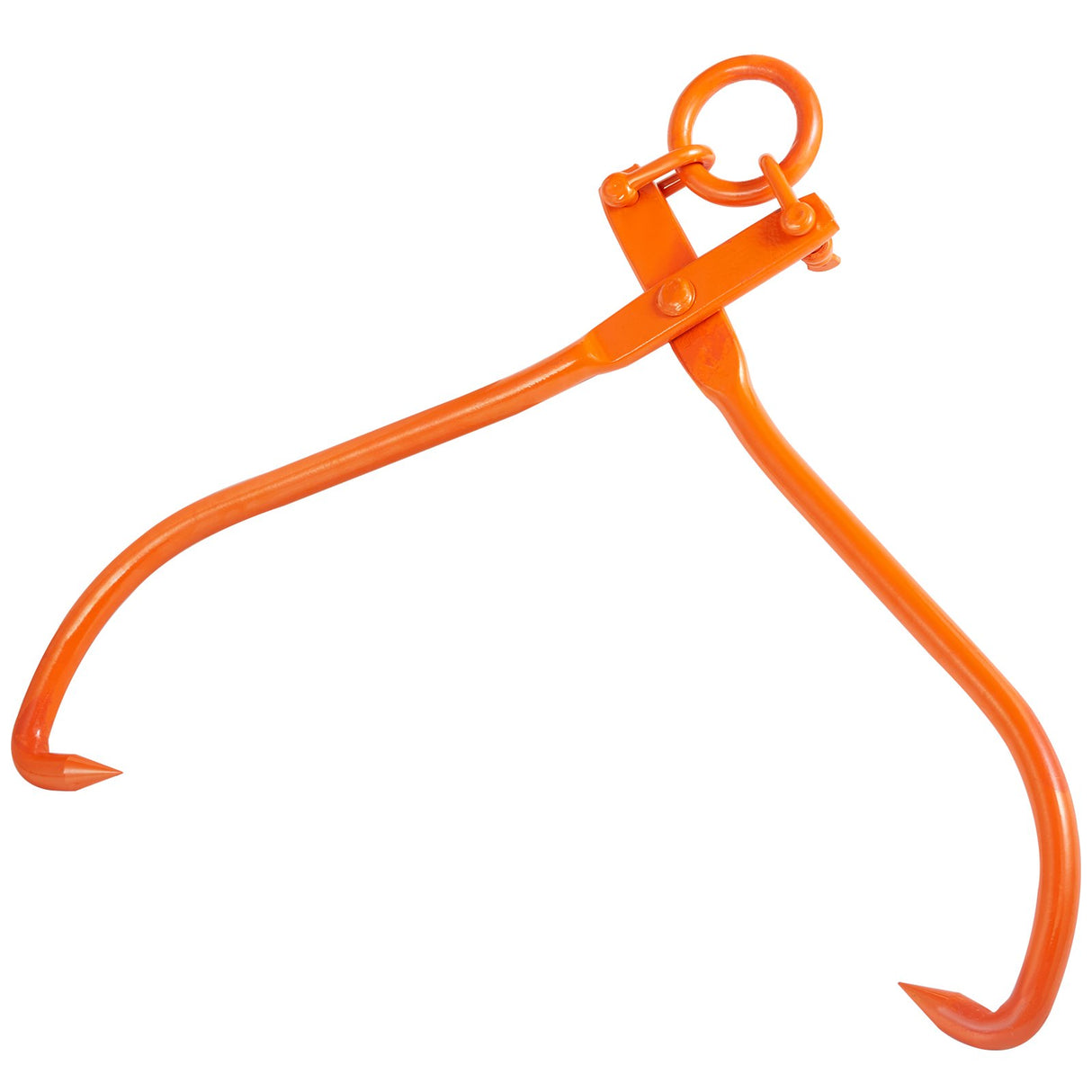 VEVOR Log Skidding Tongs, 81.3cm 2 Claw Log Lifting Tongs, Heavy Duty Steel Lumber Skidding Tongs, 700 kg Loading Capacity, Log Lifting, Handling,
