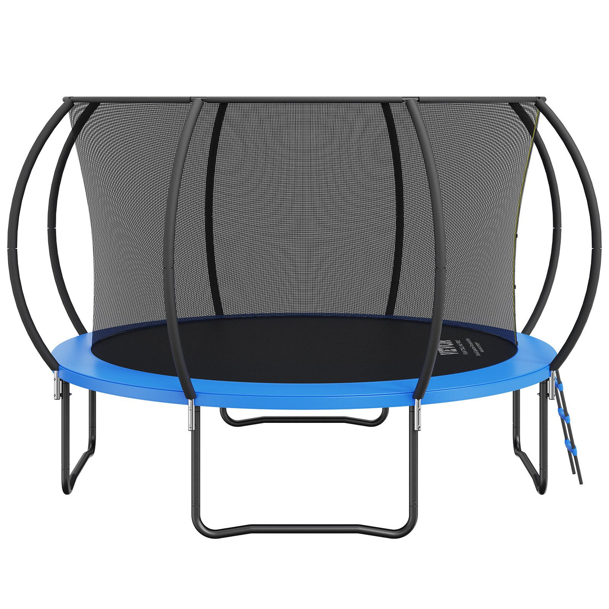 VEVOR 3.66m Trampoline, 181 kg Trampoline with Enclosure Net, Ladder, and Curved Pole, Heavy Duty Trampoline with Jumping Mat and Spring Cover Padding