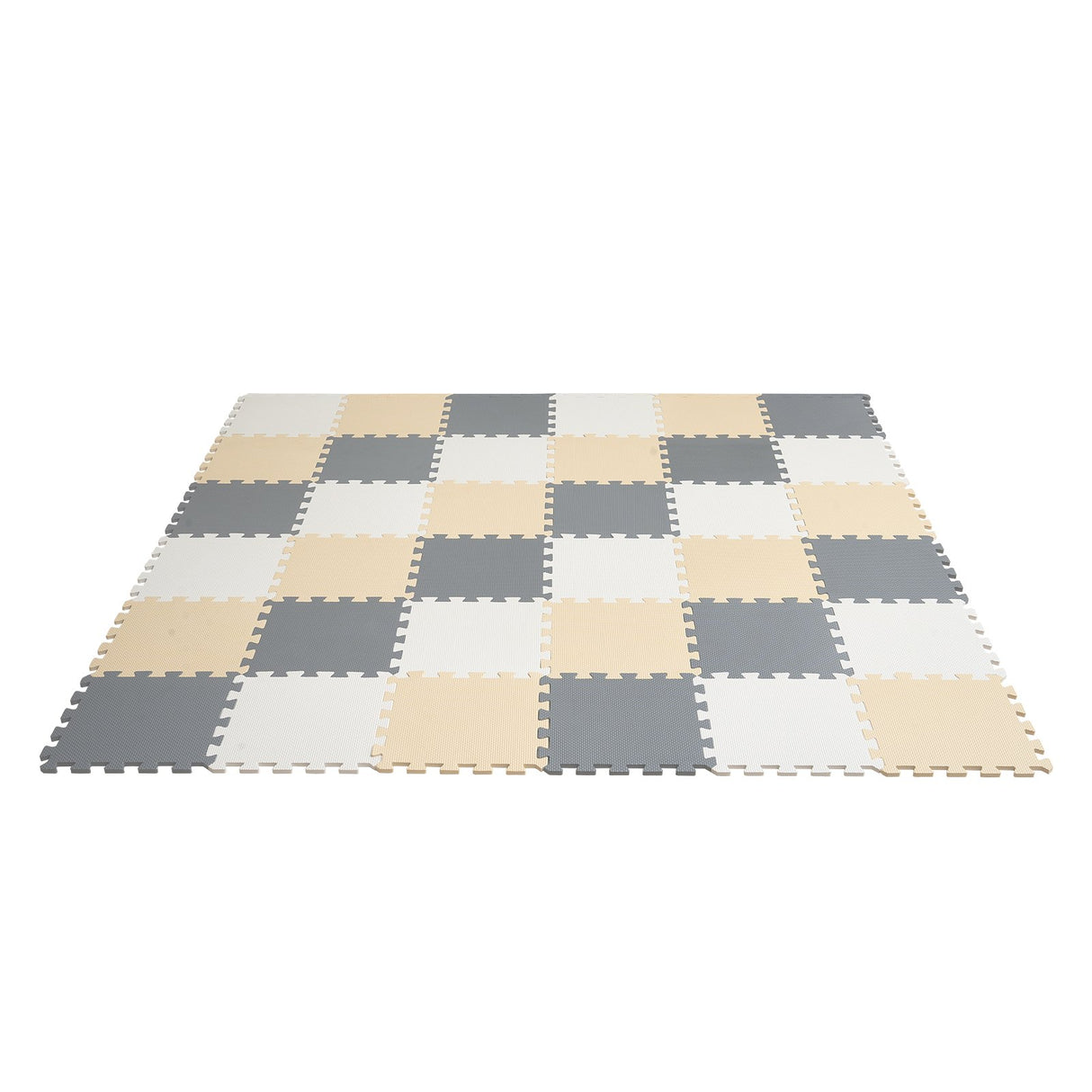 VEVOR Kids Foam Puzzle Floor Playmat 0.4 in 36 Pcs Interlocking EVA Soft Tiles