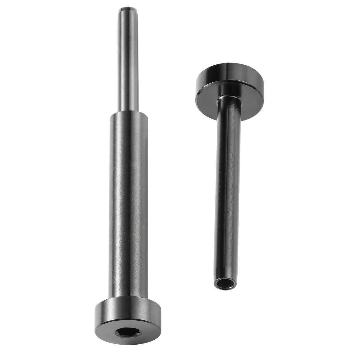40 Pack Invisible Cable Railing kit, T316 Stainless Steel 3.2mm Invisible Receiver and Swage Stud End for Cable Railing, Swage Tensioner 3.2mm for Wood/Metal Post, Cable Railing Hardware, Black