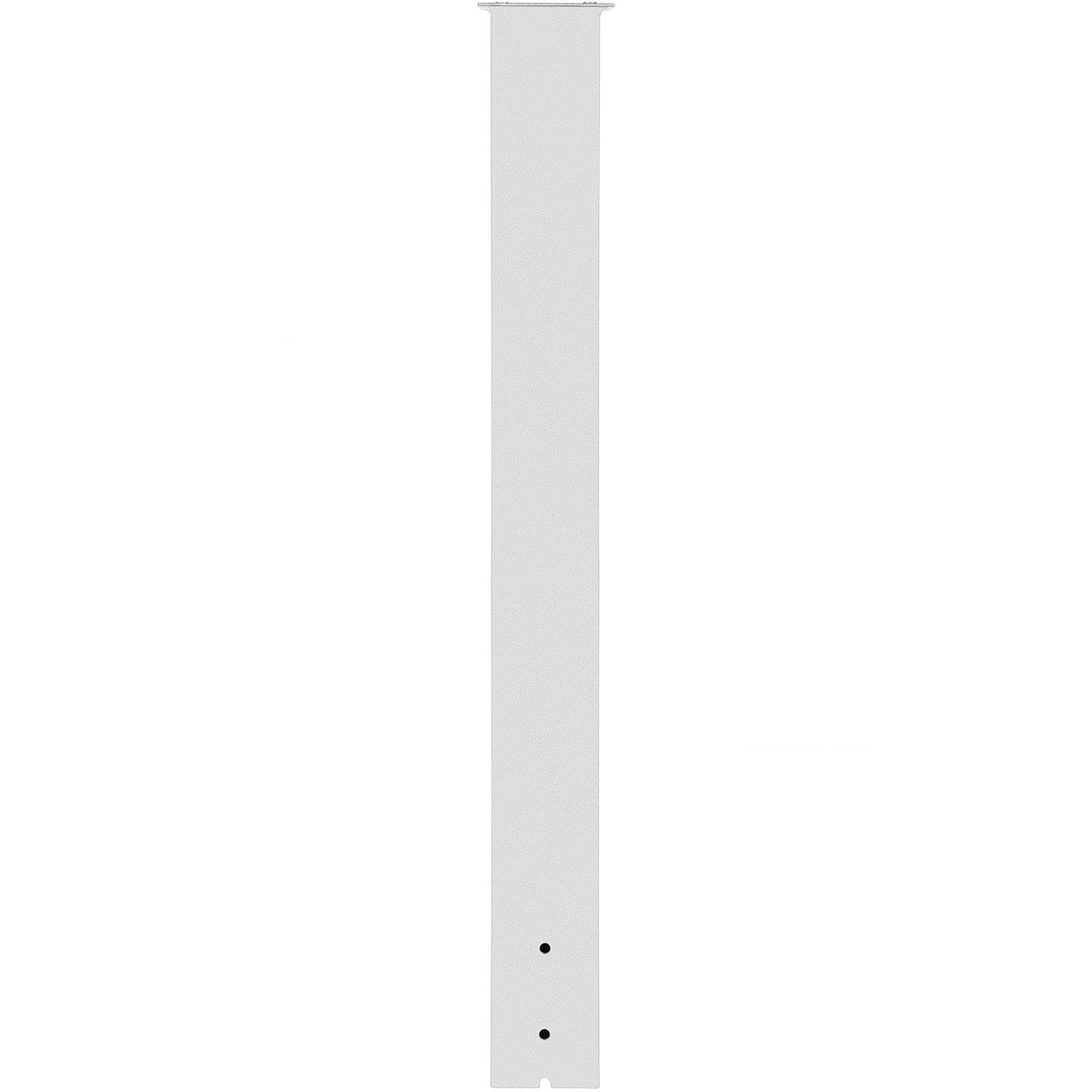 VEVOR Mailbox Post, 43" High Mailbox Stand, White Powder-Coated Mail Box Post Kit, Q235 Steel Post Stand Surface Mount Post for Sidewalk and Street