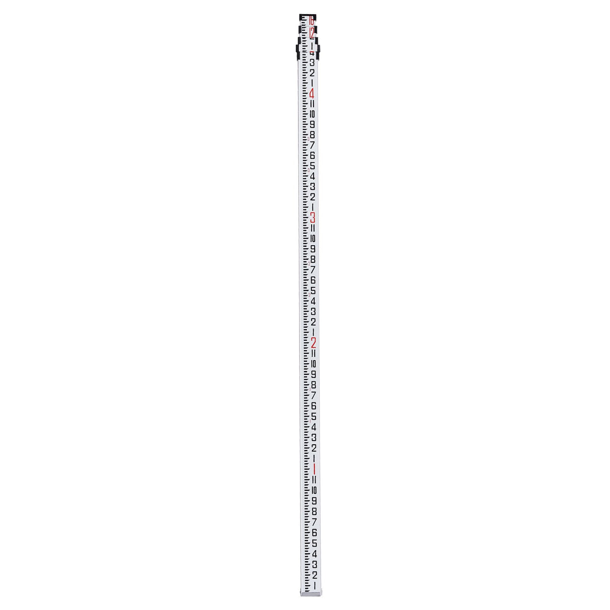 VEVOR Measuring Rod 16-Feet/8ths 4 Sections Telescopic Grade Rod 1/8in w/ Bag