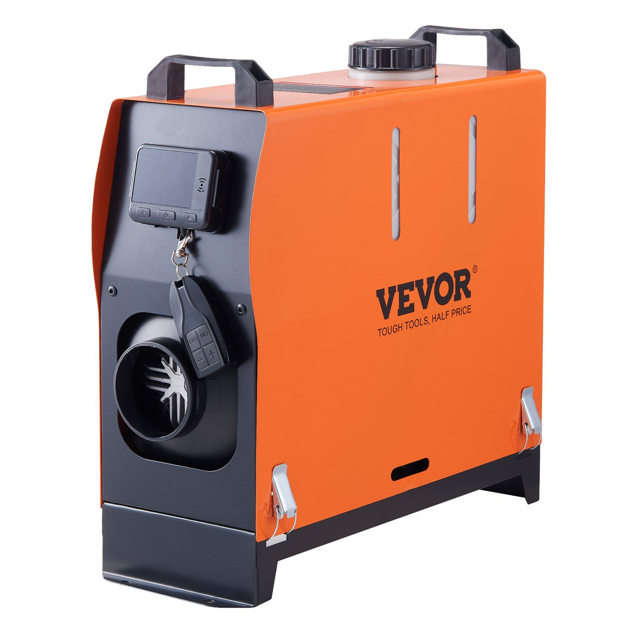VEVOR Diesel Air Heater, 12V 5KW All-on-one Diesel Heater with Remote Control and LCD Display, 5L Fuel Tank Portable Diesel Parking Heater, Rapid Heating for RV Trailer Camper Van Boat And Indoors