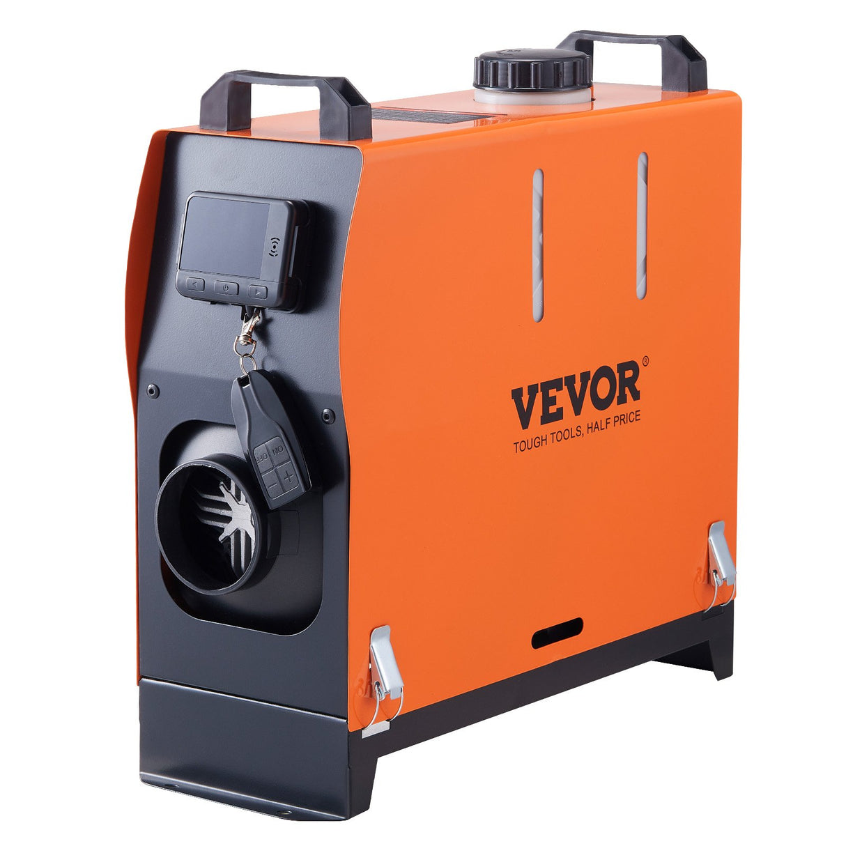 VEVOR Diesel Air Heater, 12V 5KW All-on-one Diesel Heater with Remote Control and LCD Display, 5L Fuel Tank Portable Diesel Parking Heater, Rapid Heating for RV Trailer Camper Van Boat And Indoors