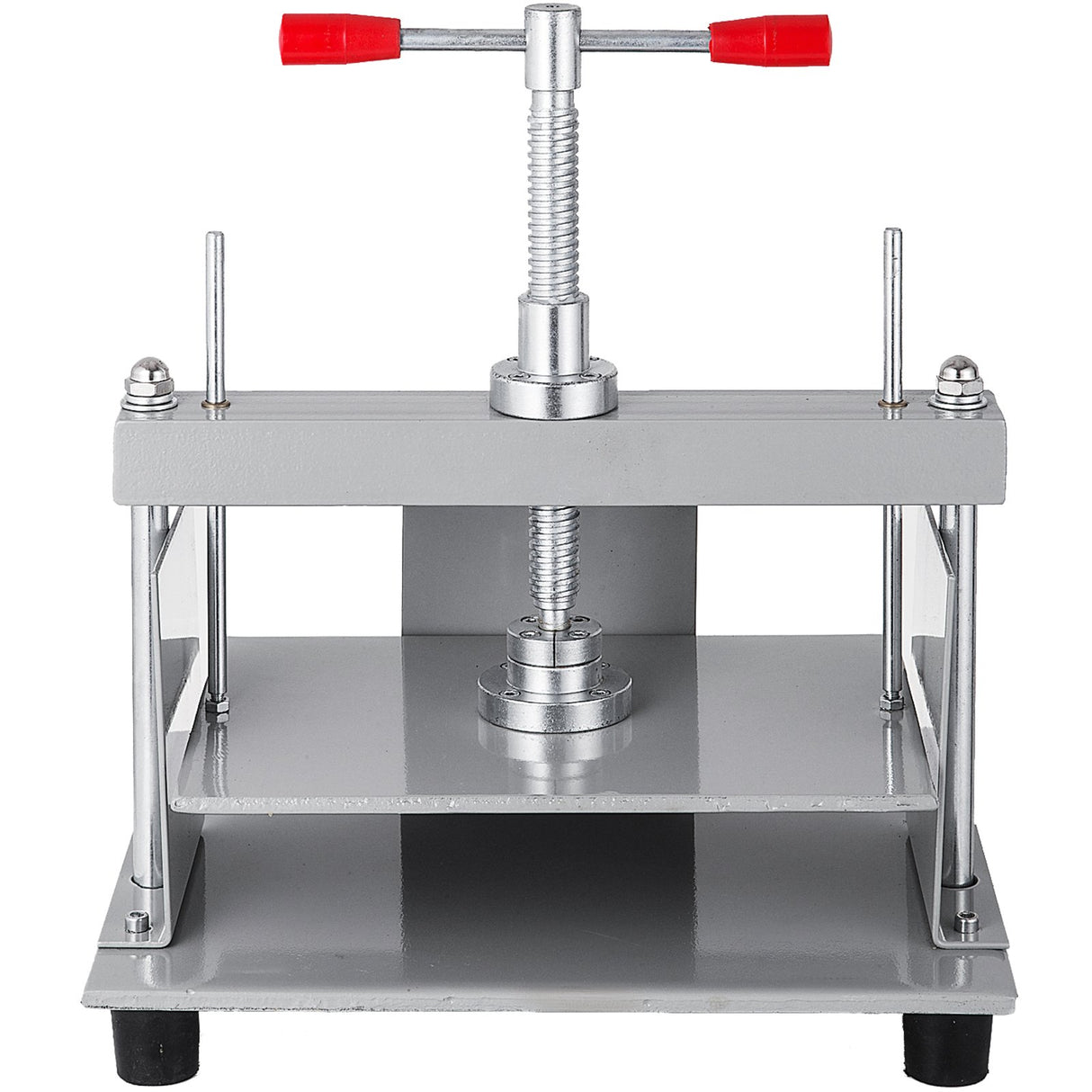 VEVOR Manual Paper Press Machine, 12x8.6 inch for A4 Sized Papers Flatting Machine, 10cm Thickness Steel Frame Manual Flat Paper Press Machine,