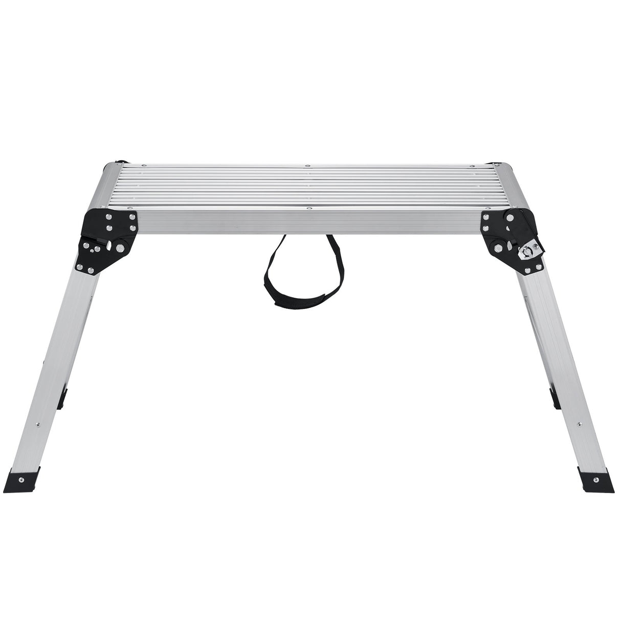 VEVOR Folding Work Platform, 330 lbs Load Capacity, Aluminum Drywall Stool Ladder, Heavy Duty Work Bench w/ Non-Slip Feet, Ideal for Washing Vehicles, Cleaning, Painting, Decorating,76 L x30 W x50.8 H cm