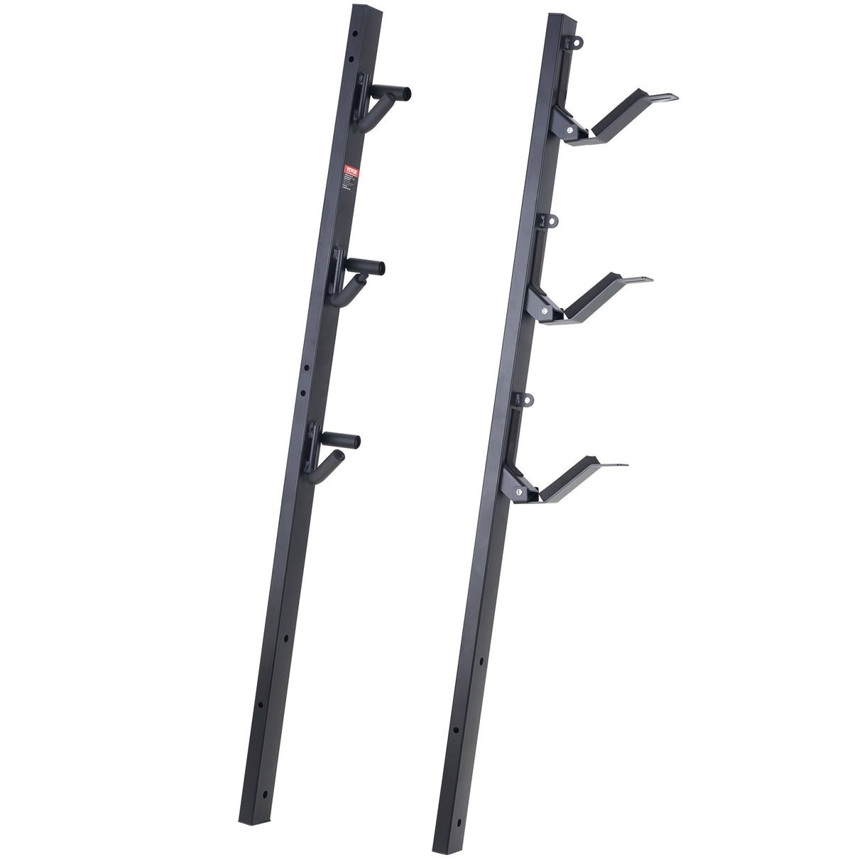 VEVOR Trimmer Rack, 3 Place Weeder Trimmer Rack, Locking Trim Holder Landscape Trailer Rack Carrier Mount on Open Pickup/Trailer Enclosed Trailers,