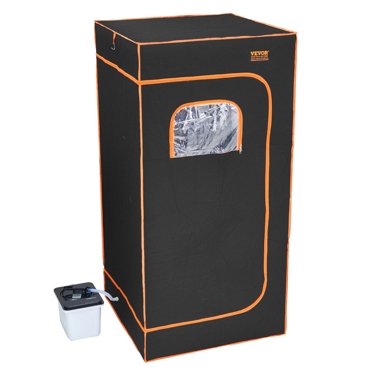 VEVOR Portable Steam Sauna Tent Full Size 2000W Personal Sauna Blanket W/ Chair,880 x 880 x 1780 mm