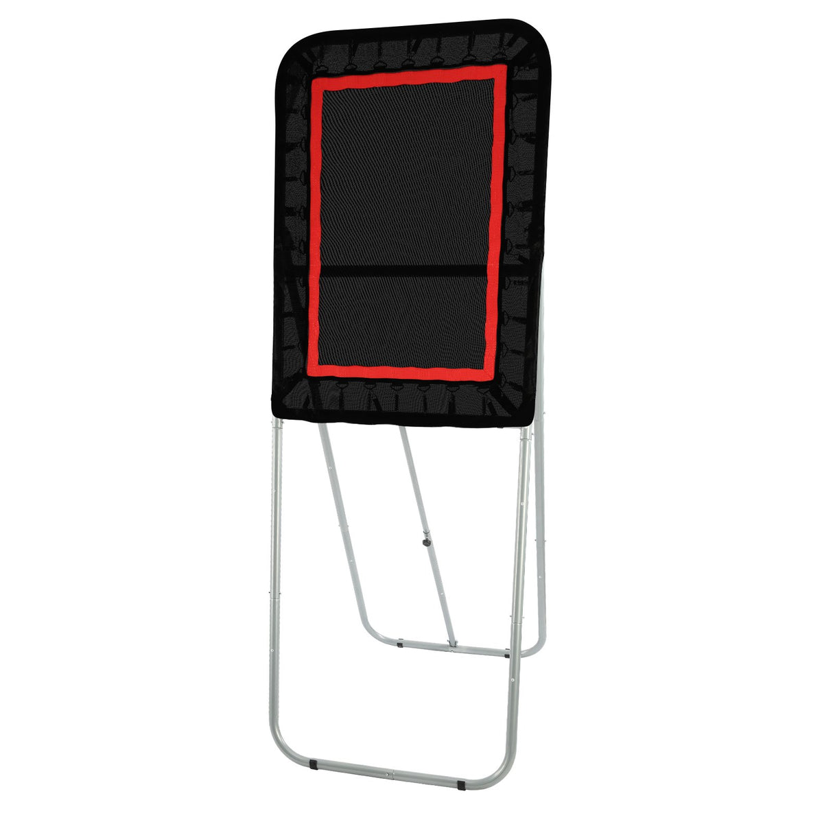Folding Lacrosse Rebounder for Backyard, 3x4 Ft Volleyball Bounce Back Net, Pitchback Throwback Baseball Softball Return Training Screen, Adjustable Angle Shooting Practice Training Wall, Black