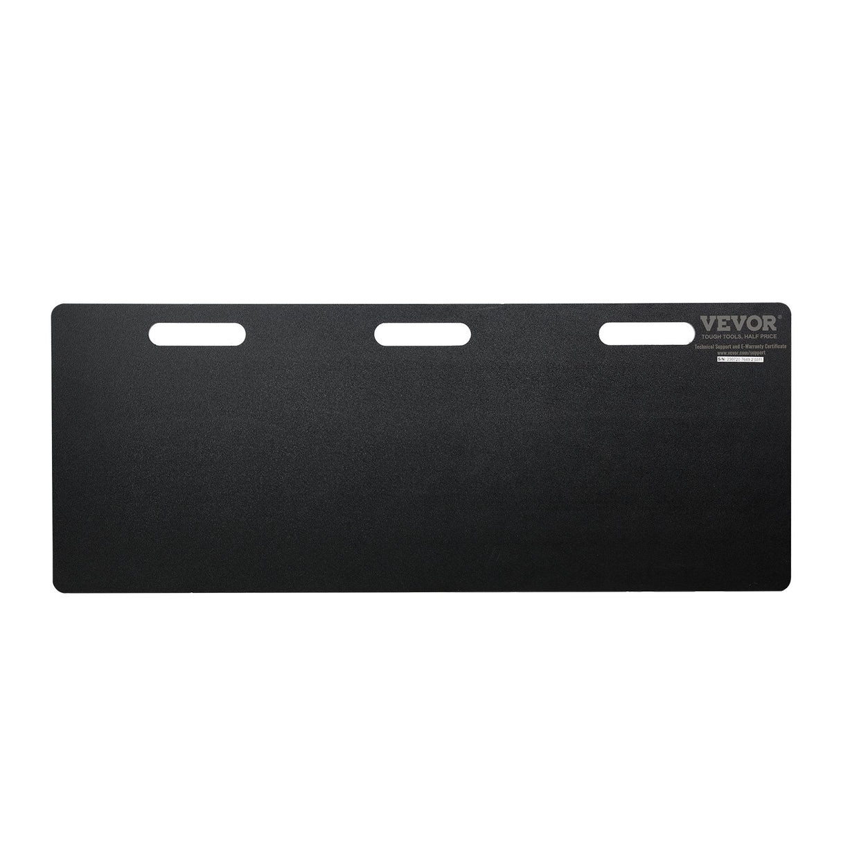 VEVOR Soccer Rebounder Board, 115x45 cm Portable Soccer Wall with 2 Angles Rebound, Foldable HDPE Kickback Rebound Board, Soccer Training Equipment for Kids and Adults, Passing & Shooting Practice