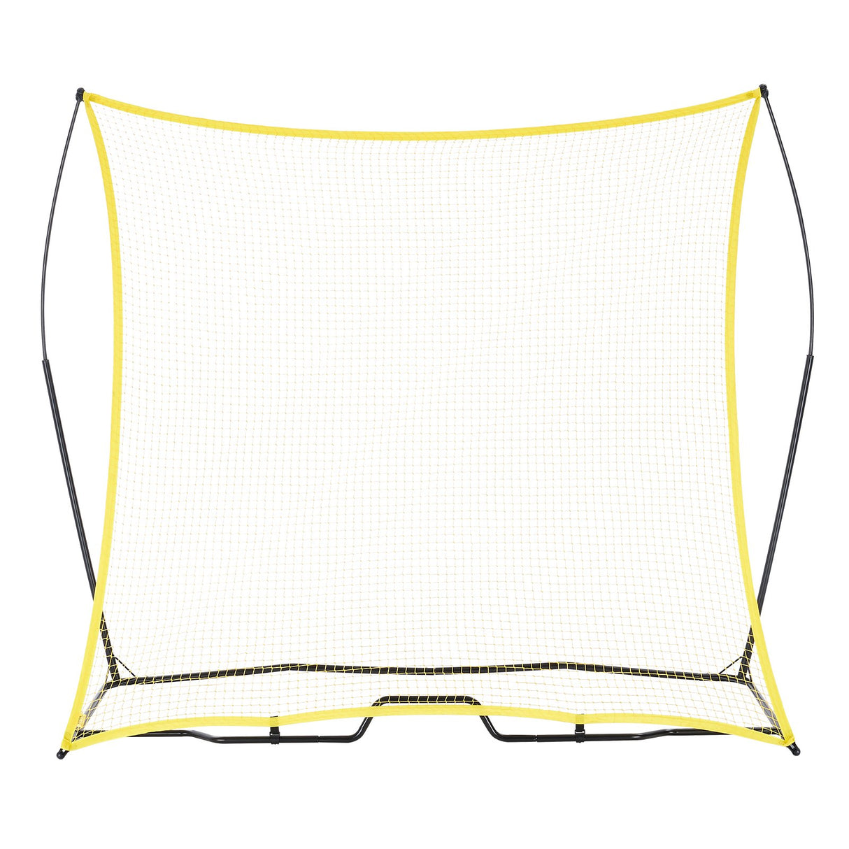 VEVOR 7x7FT Soccer Rebounder Portable Soccer Trainer Net with Portable Bag