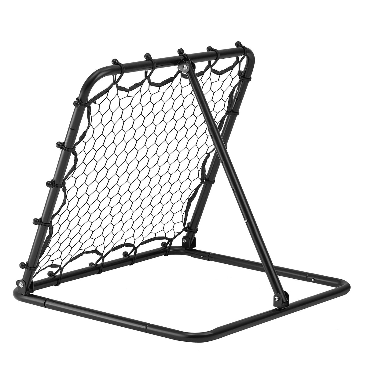 34"x34" Soccer Rebounder Net Kick-Back Portable Football Training Gifts