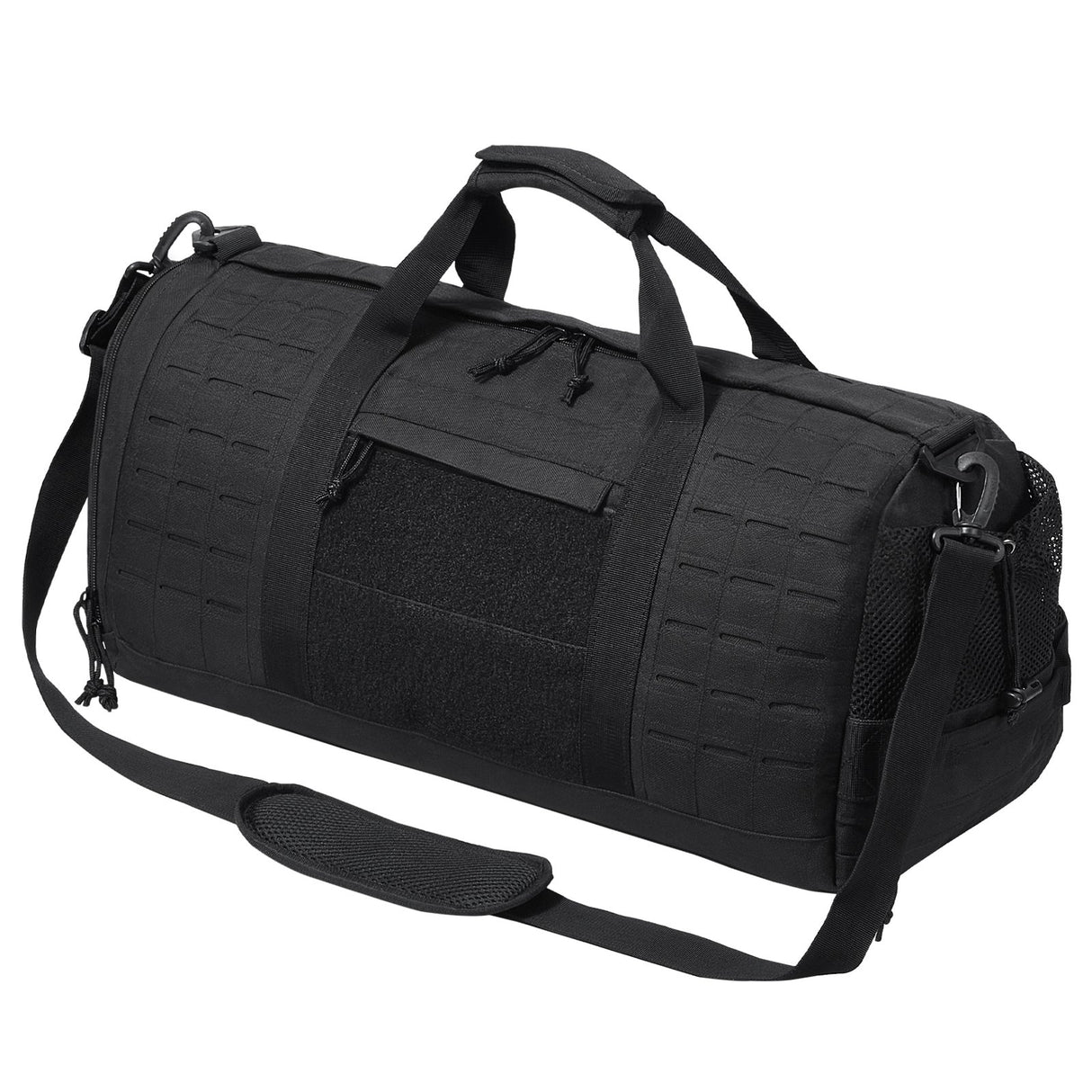 VEVOR Tactical Duffle Bag 45L Gym Bag Duffle Molle Design & Shoe Compartment