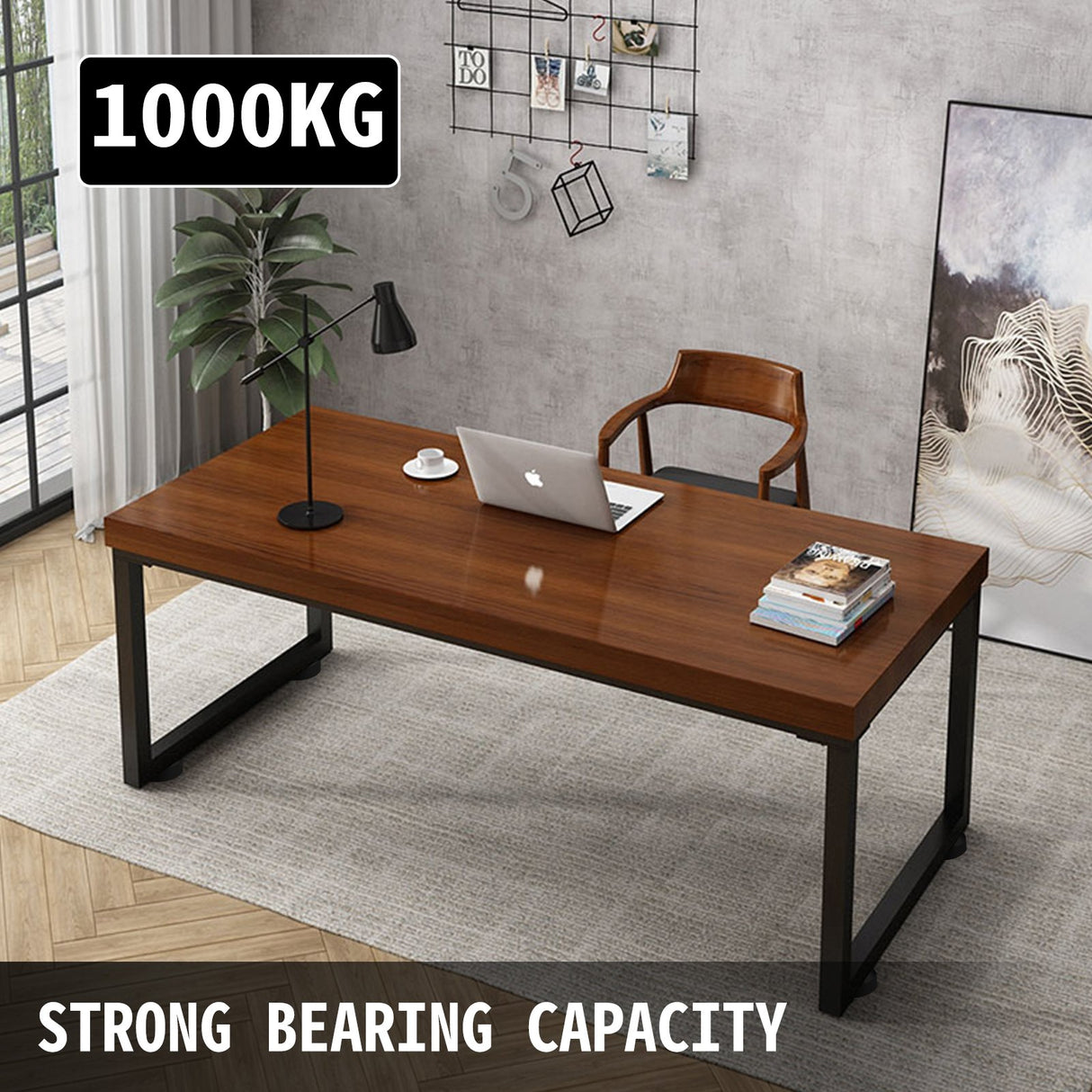 VEVOR Black Metal Table Legs Set of 2 Steel Table Legs 800x720 MM Dining Table Legs Office Table Legs Computer Desk Legs Steel Bench Legs Country