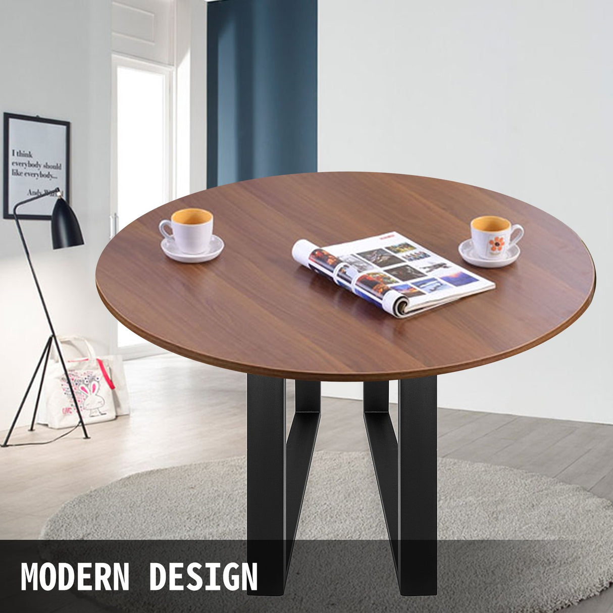 VEVOR Black Metal Table Legs Set of 2 Steel Table Legs 35x28 Inch Dining Table Legs Office Table Legs Computer Desk Legs Steel Bench Legs Country
