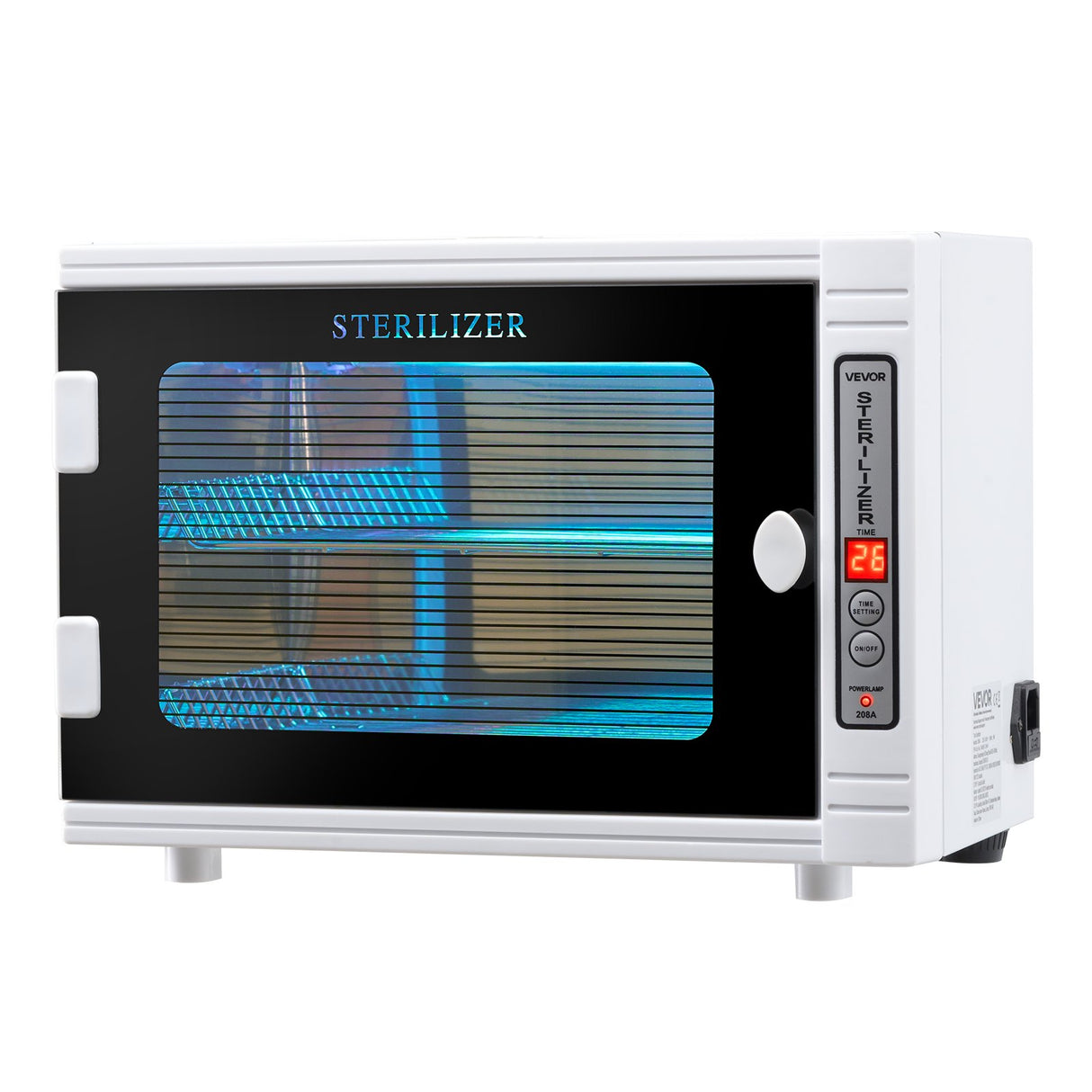 VEVOR Nail Tool Cleaning Machine 12L Large Capacity Tool Cabinet Cleaner Box