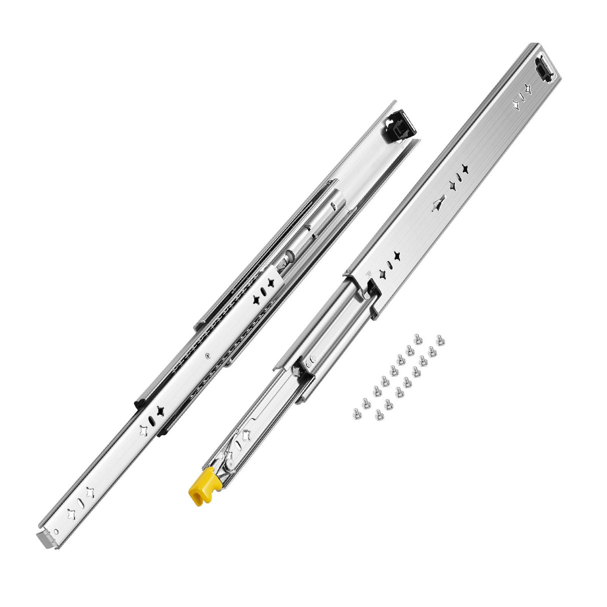 VEVOR 1 Pair 16-60 in Soft-Close Drawer Slides Ball Bearing Full Extension