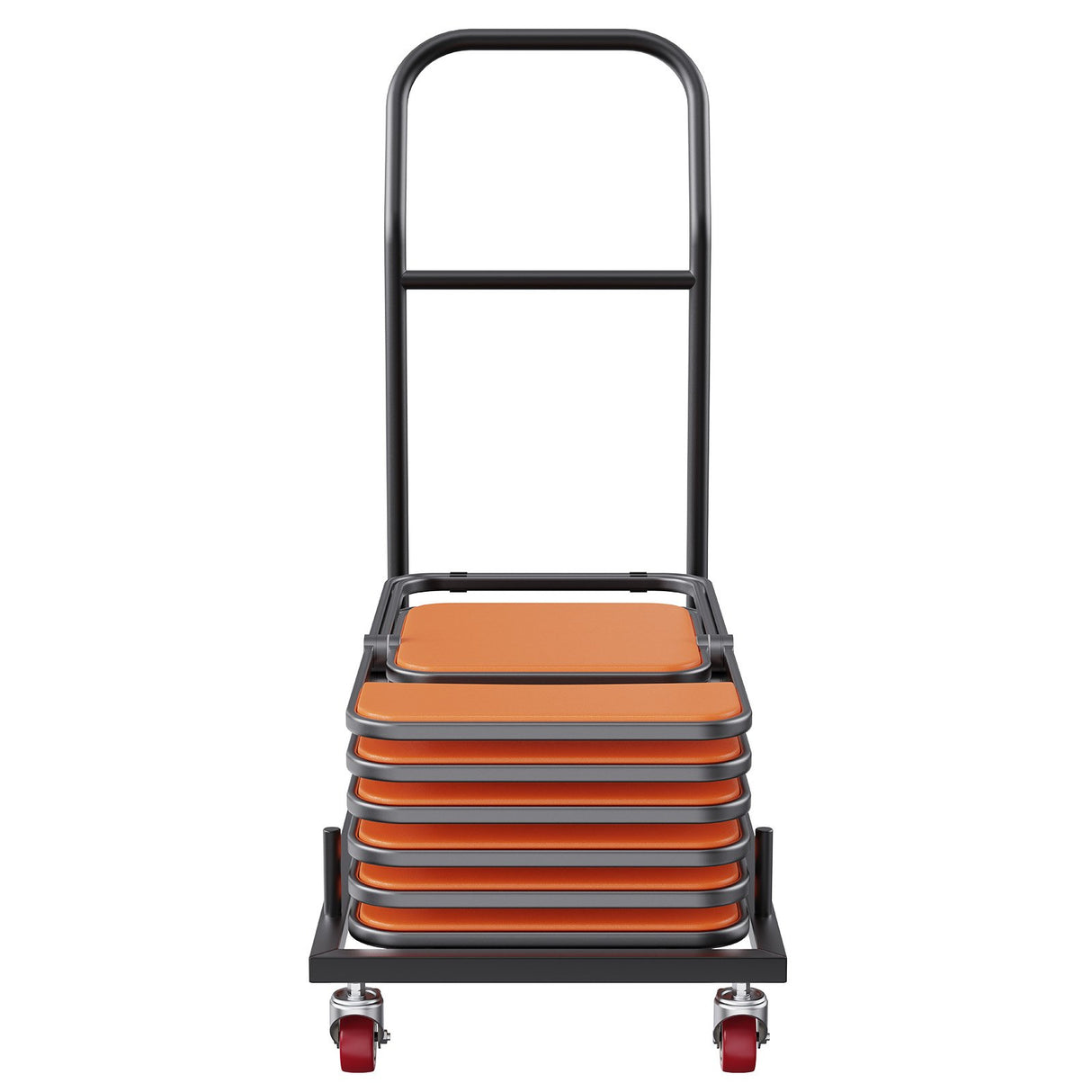 VEVOR 12 Chairs Folding Chair Storage Dolly Folding Chairs Rack Heavy Duty Iron