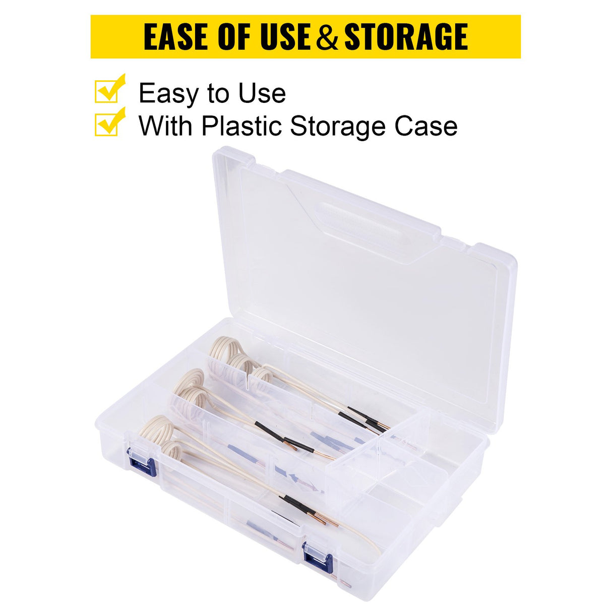 VEVOR Induction Heater Coil Kit Induction Coils 8PCS For Removing Rusty Bolts