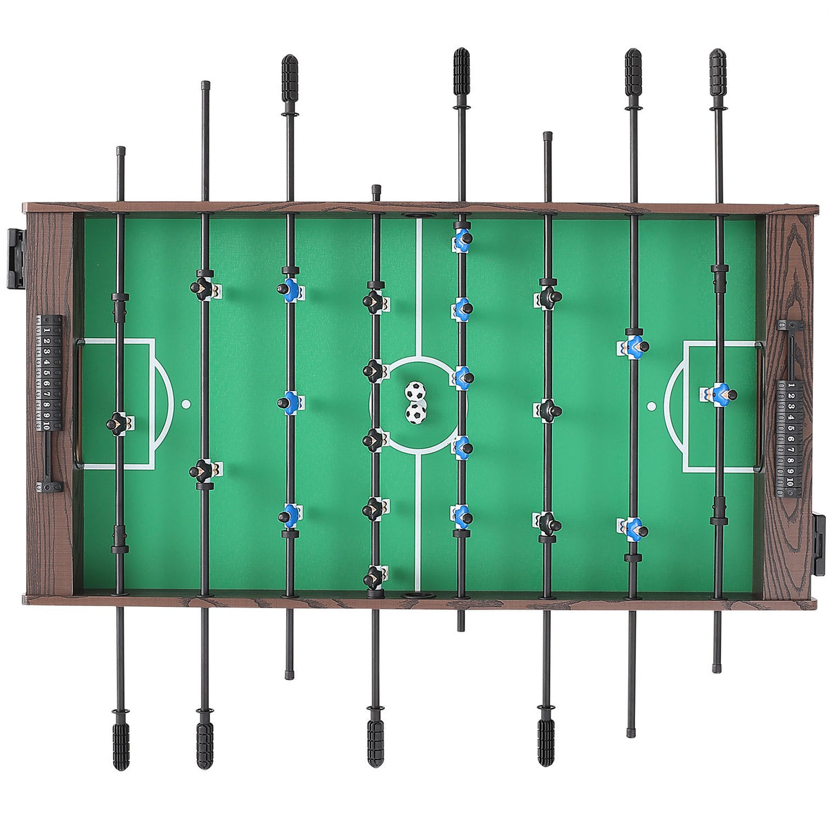 VEVOR Foosball Table, 48 inch Standard Size Foosball Table, Indoor Full Size Foosball Table for Home, Family, and Game Room, Soccer with Foosball