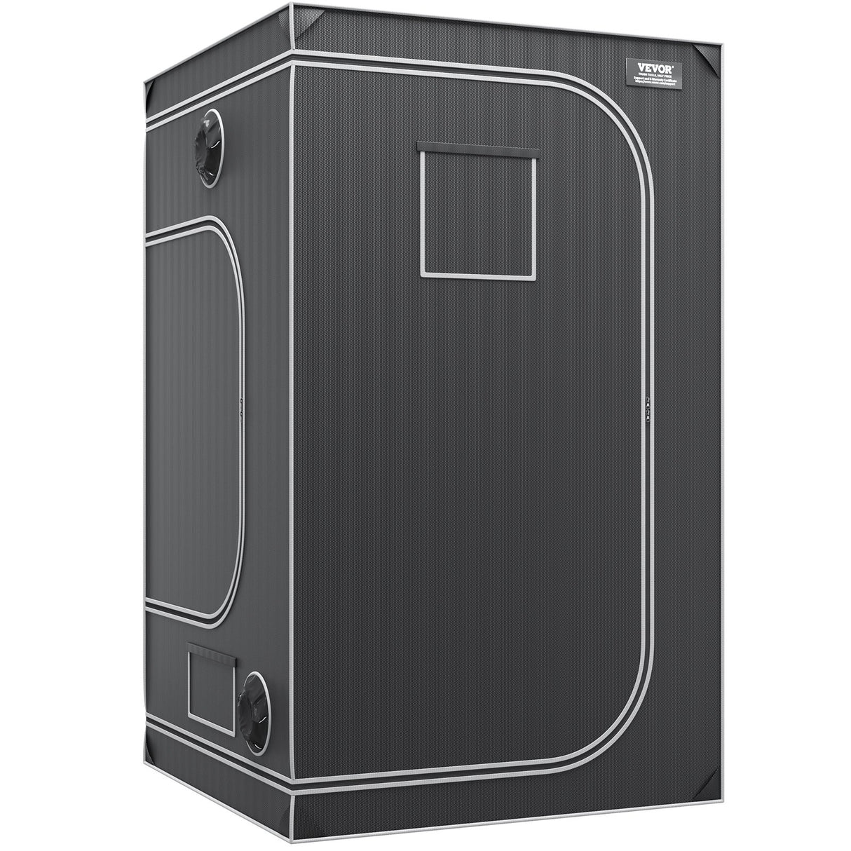 VEVOR Grow Tent 48 x 48 x 80 in Indoor Growing Tent Hydroponic Window Door Tray
