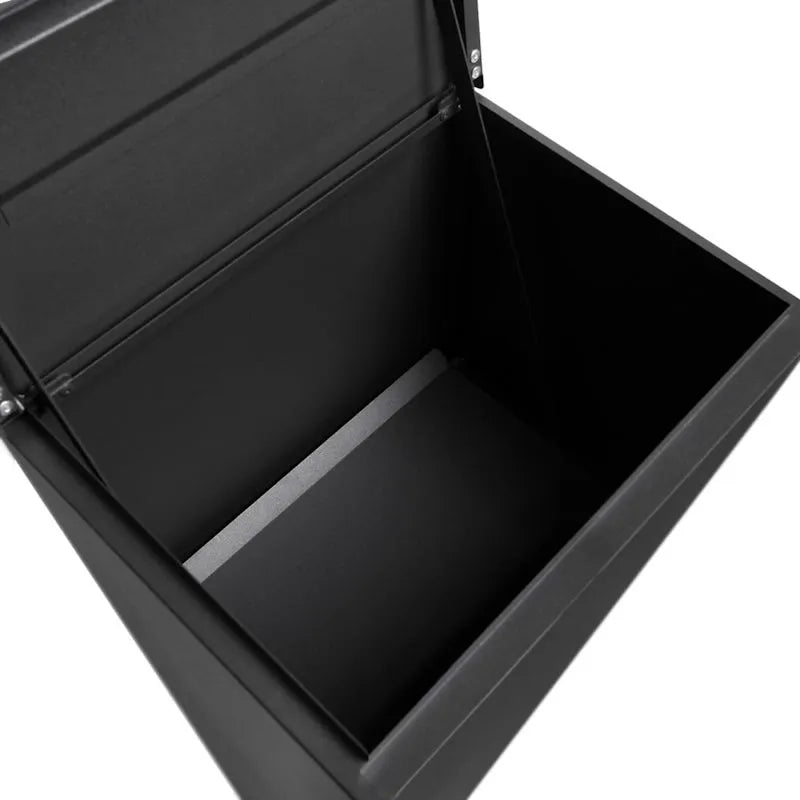 Big Outdoor Mailbox Parcelbox Pillar Letterbox 410x380x1200mm