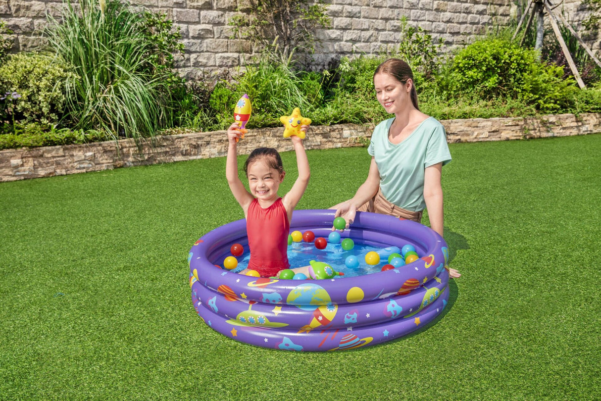 Bestway 1.02m x H25cm Intergalactic Surprise Ball Pit