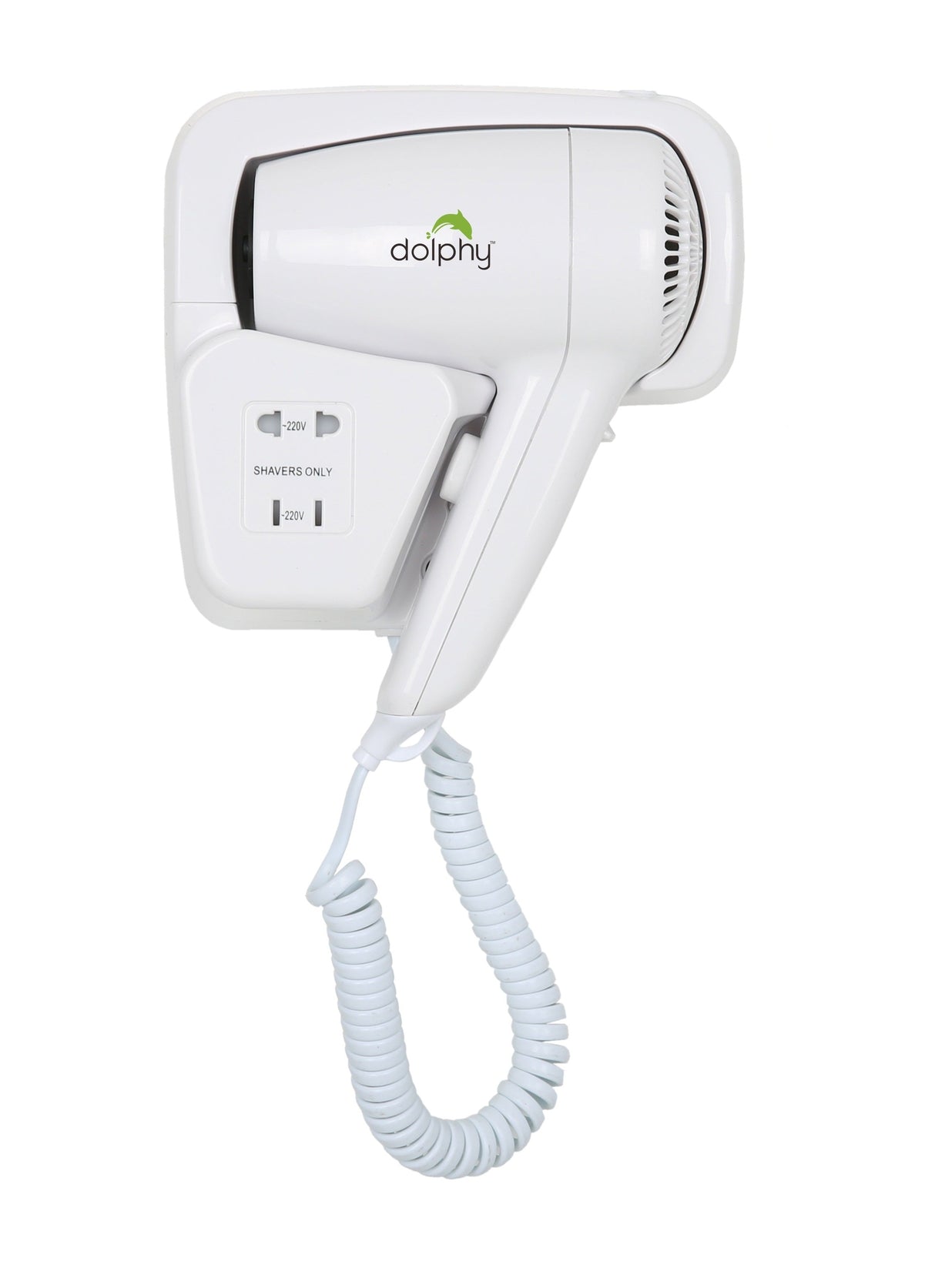 Wall Mount Hair Dryer 1200W - White