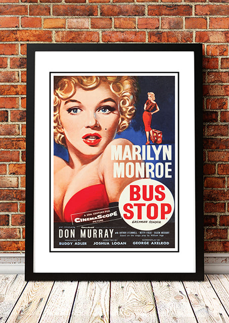 Marilyn Monroe ‘Bus Stop’ Framed Movie Poster! - Framed A3