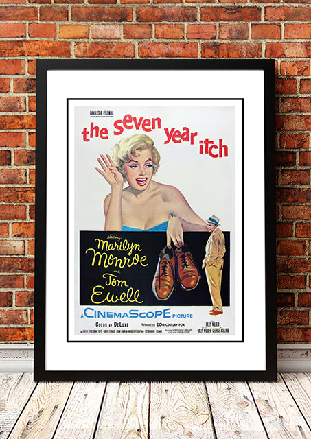 Marilyn Monroe ??he Seven Year Itch??Framed Movie Poster! - Framed A2