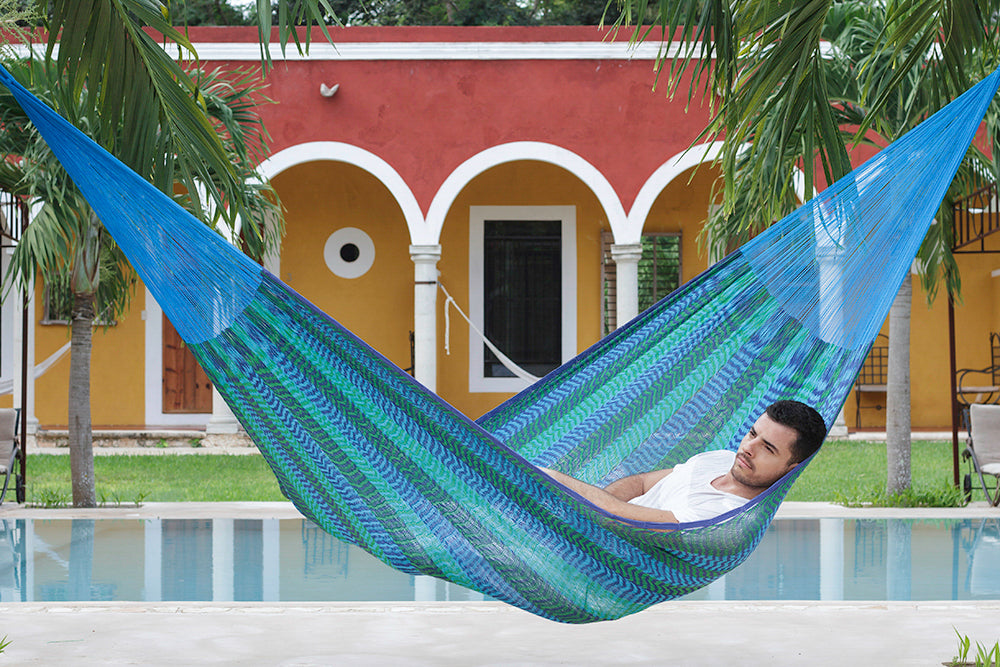 Mayan Legacy Caribe Double Size Hammock - Perfect for Relaxation and Adventure