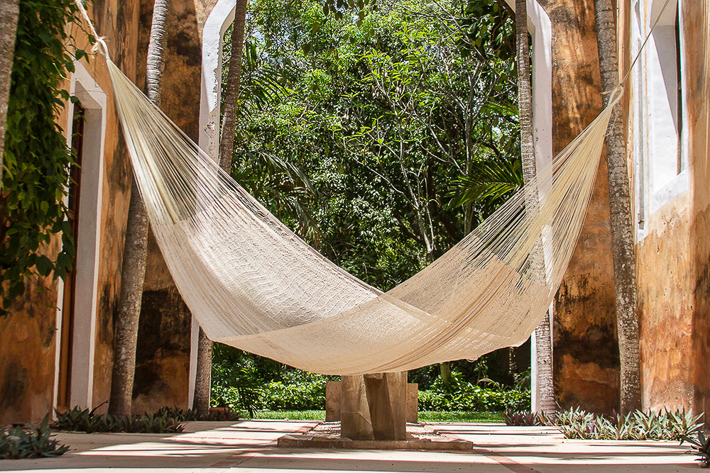 Cotton Mexican Hammock – Natural – King Size