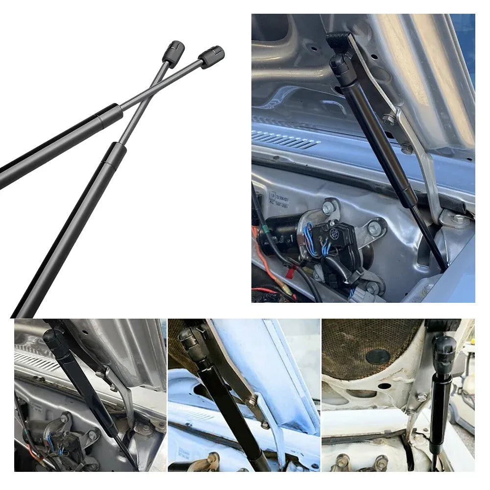 6pcs Premium Gas Struts Kit for Ford Territory SX SY 2004-2011 Bonnet Tailgate Window Glass Direct Replacement Steel Anti-Rust Easy Install
