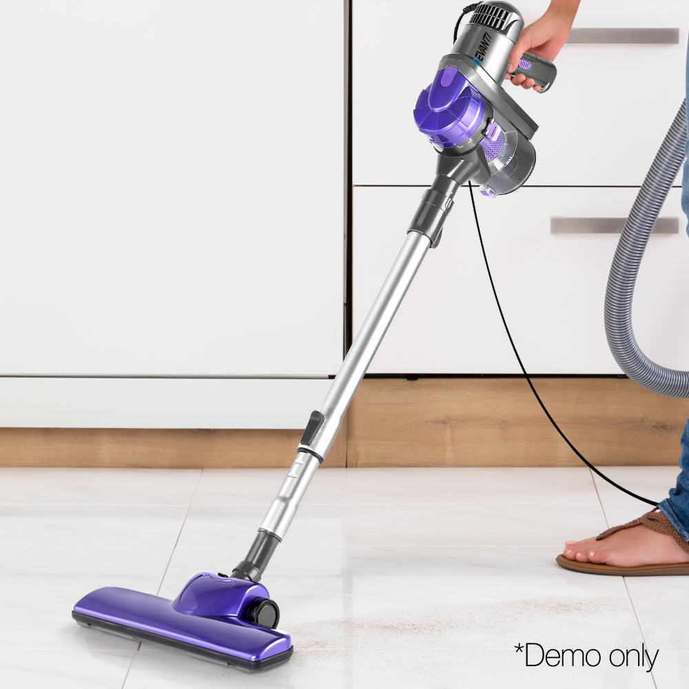Devanti 450W Purple Corded Handheld Stick Vacuum Cleaner