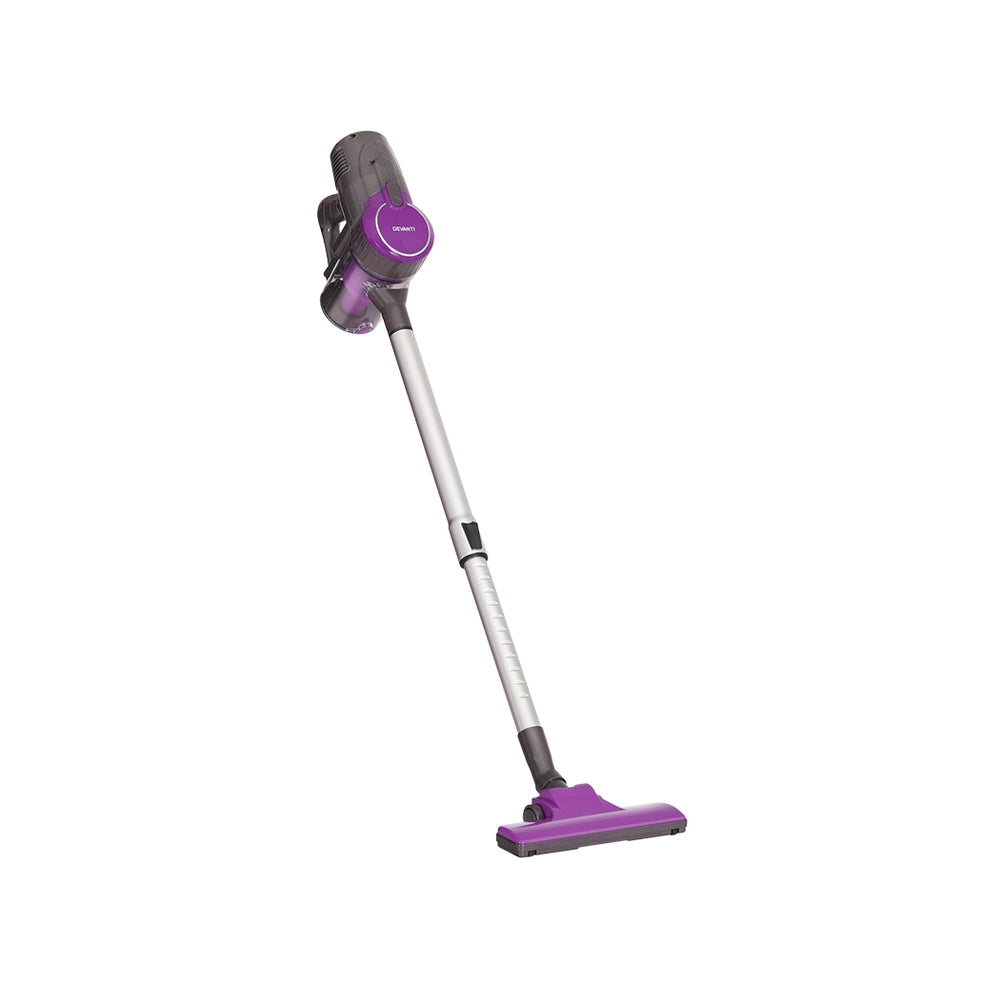 Devanti Corded Bagless Handstick Vacuum Cleaner 500W - Purple