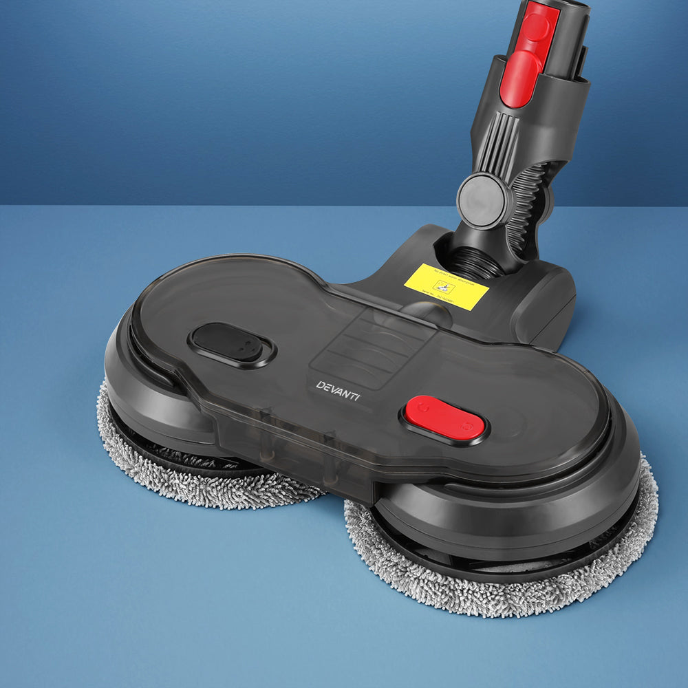 Devanti Electric Mop Attachment for Dyson V7, V8, V10, V11, V15 Vacuum Cleaners