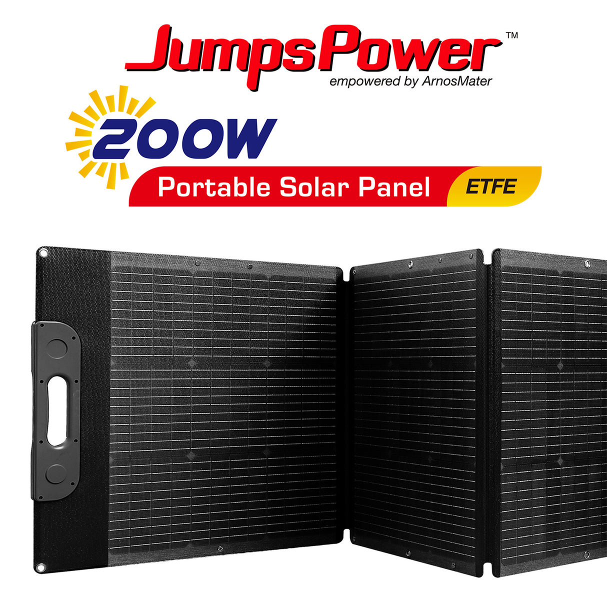 JumpsPower 200W Portable Solar Panel