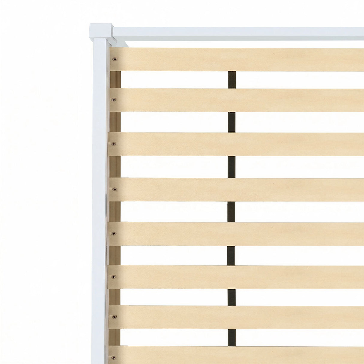 Artiss Bed Frame Double Size Wooden White JADE