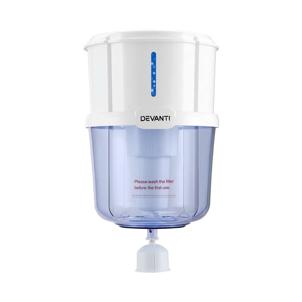 Devanti 15L Top-Loading Water Purification Dispenser Bottle